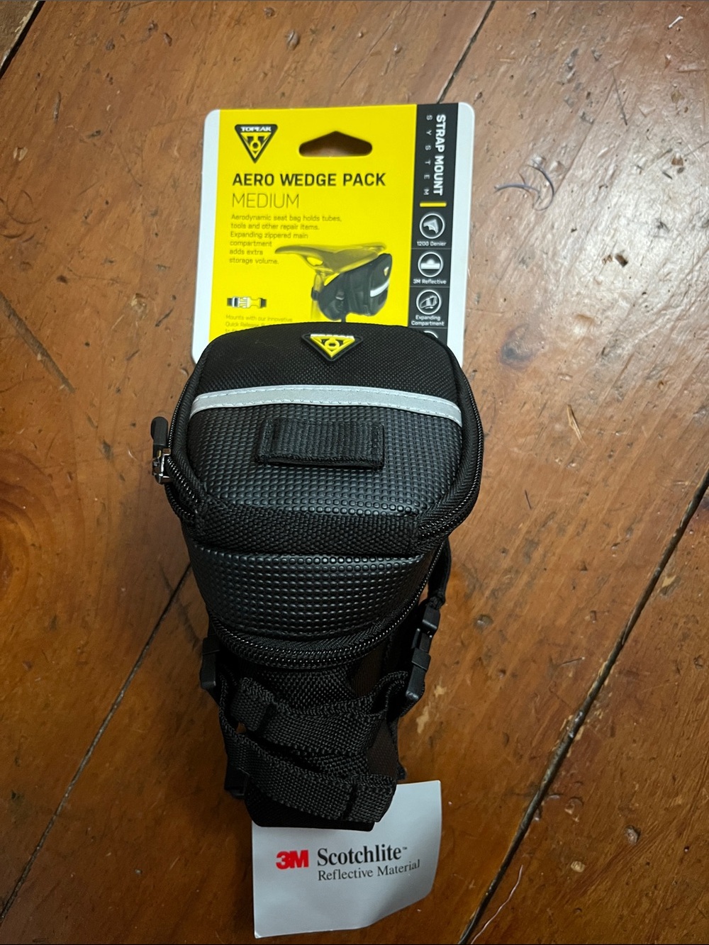 Topeak Aero Wedge cycling seat post Pack Medium - Black NWT